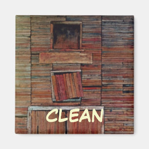 Dish Washer Status Magnet