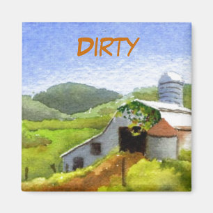 Dish Washer Status Magnet