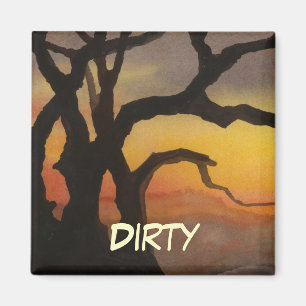 Dish Washer Status Magnet