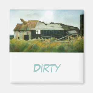 Dish Washer Status Magnet