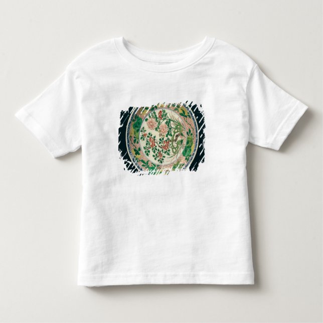 Dish with famille verte decoration toddler T-Shirt (Front)