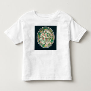 Dish with famille verte decoration toddler T-Shirt