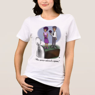 Dish Women's Grey Tri-Blend Shirt