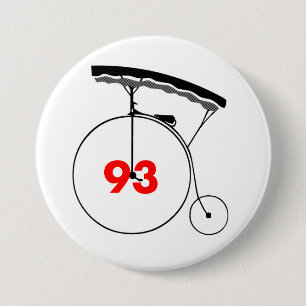 Disharmonious 93 7.5 cm round badge