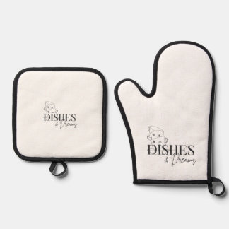 Dishes and Dreams Oven Mitt & Pot Holder Set