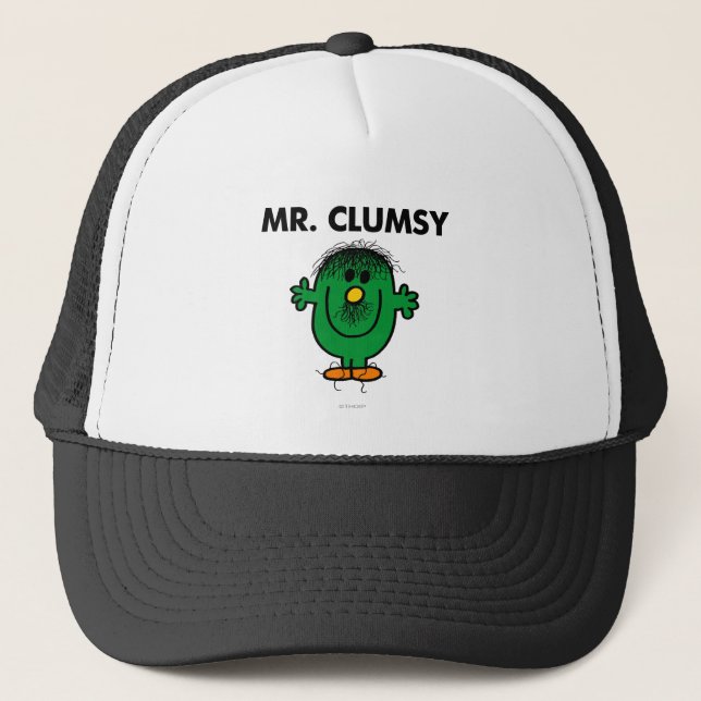 Dishevelled Mr. Clumsy Trucker Hat (Front)