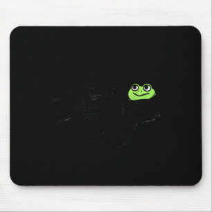 Dishonest Frog Funny Frog Meme Behave No Cartoon D Mouse Pad