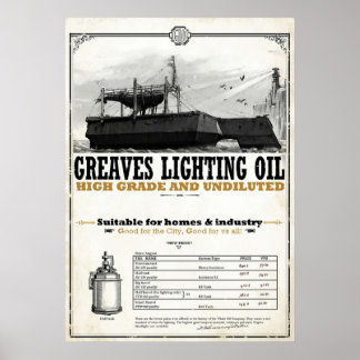 Dishonored Greaves Lighting Oil Poster