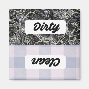 Dishwasher Clean/Dirty Sign Magnet