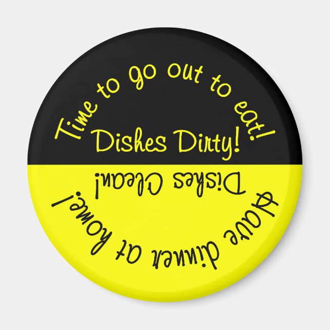 Dishwasher Magnet (Front)