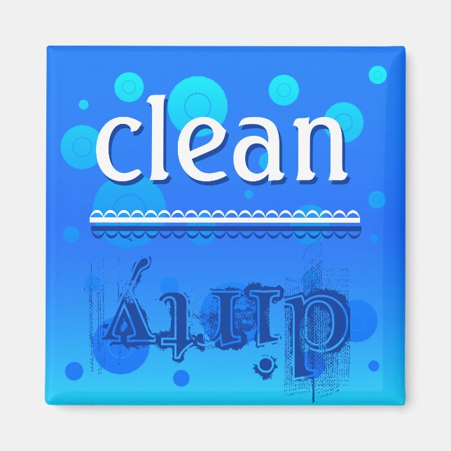 Dishwasher Magnet - Clean or Dirty? (Front)