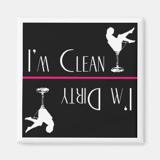 Dishwasher Magnet--Dirty Girl Magnet