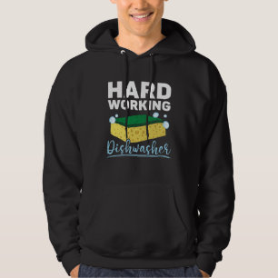 Dishwashing Job Profession Restaurant Employee Dis Hoodie