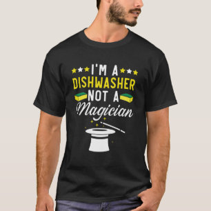 Dishwashing Job Profession Restaurant Employee Dis T-Shirt