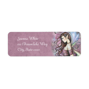 Disillusionment Fairy Fantasy Art Return Address Label