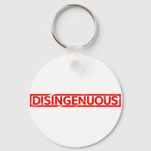 Disingenuous Stamp Key Ring