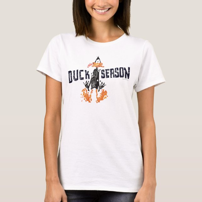 Disintegrated DAFFY DUCK™ "Duck Season" T-Shirt (Front)