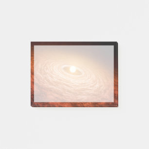 Disk Of Material Surrounding Star Fu Orionis. Post-it Notes