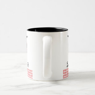 Disks Two-Tone Coffee Mug