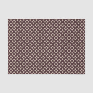 Dismal Prairie Calico in Burgundy and Cream Tissue Paper