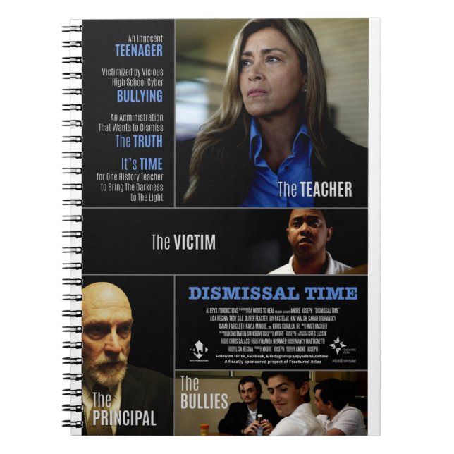 Dismissal Time Official Spiral Notebook (Front)