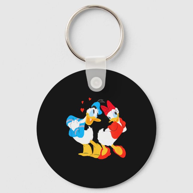 Disney Donald And Daisy Sweethearts Valentine’s Da Key Ring (Front)
