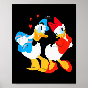 Disney Donald And Daisy Sweethearts Valentine’s Da Poster