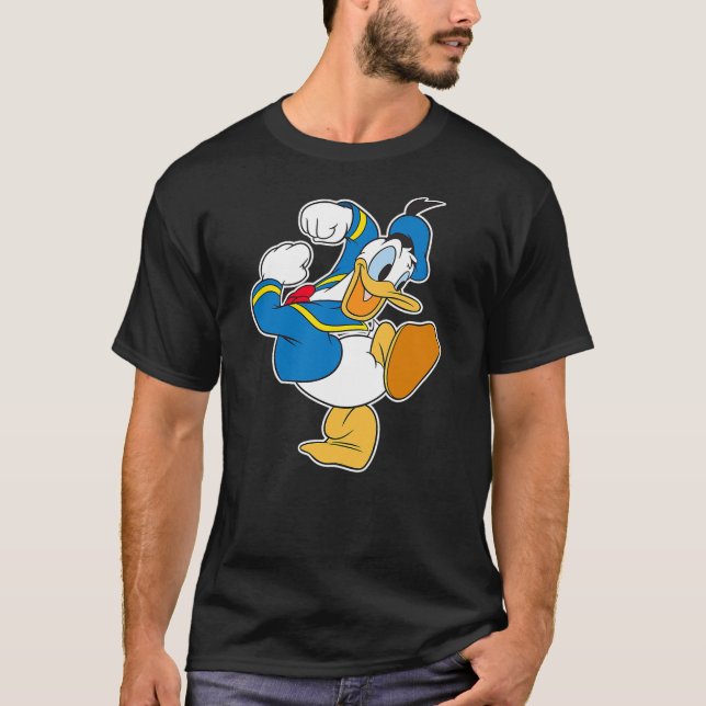 Disney Donald Duck Ready To Go T-Shirt (Front)