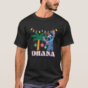 Disney Lilo & Stitch Christmas 'Ohana Means Family T-Shirt