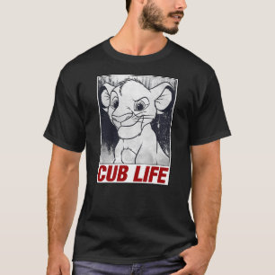 Disney Lion King Simba Cub Life Streetwear Poster T-Shirt