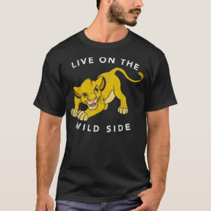 Disney Lion King Simba Live On The Wild Side Fierc T-Shirt