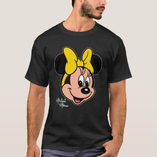 Disney Minnie Mouse Big Face Forward Character Tri T-Shirt
