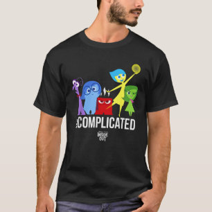 Disney Pixar Inside Out Complicated Emotions Group T-Shirt