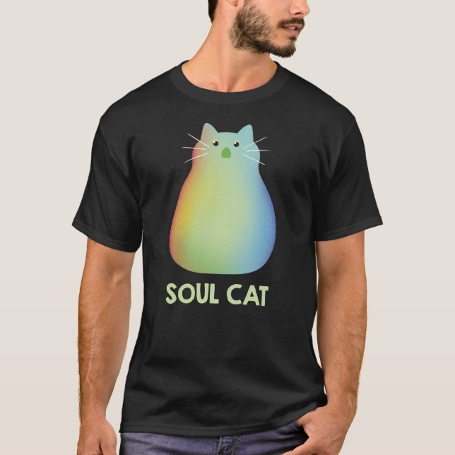 Disney Pixar Soul Cat Portrait T-Shirt (Front)