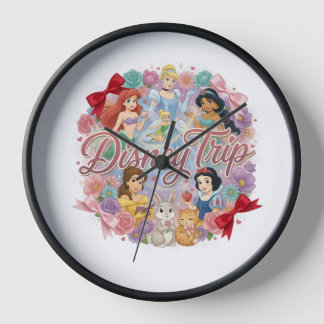 Disney Princess   Wall Clock  Princess  decore