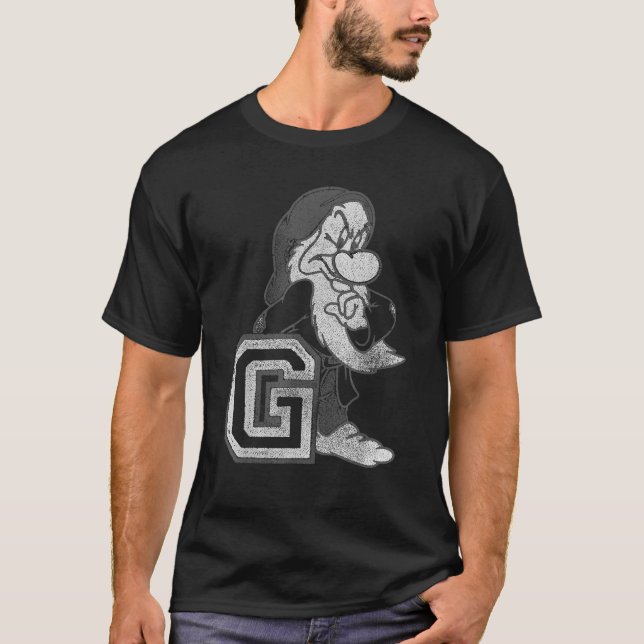 Disney Snow White And Seven Dwarfs Grumpy  T-Shirt (Front)