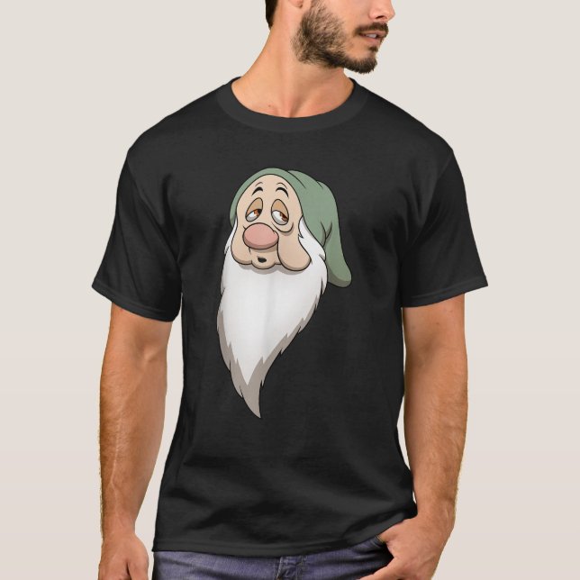 Disney Snow White And The Seven Dwarfs Sleepy Big  T-Shirt (Front)