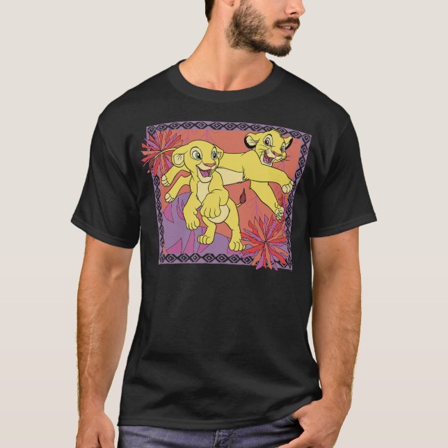 Disney The Lion King 30th Anniversary Simba & Nala T-Shirt (Front)