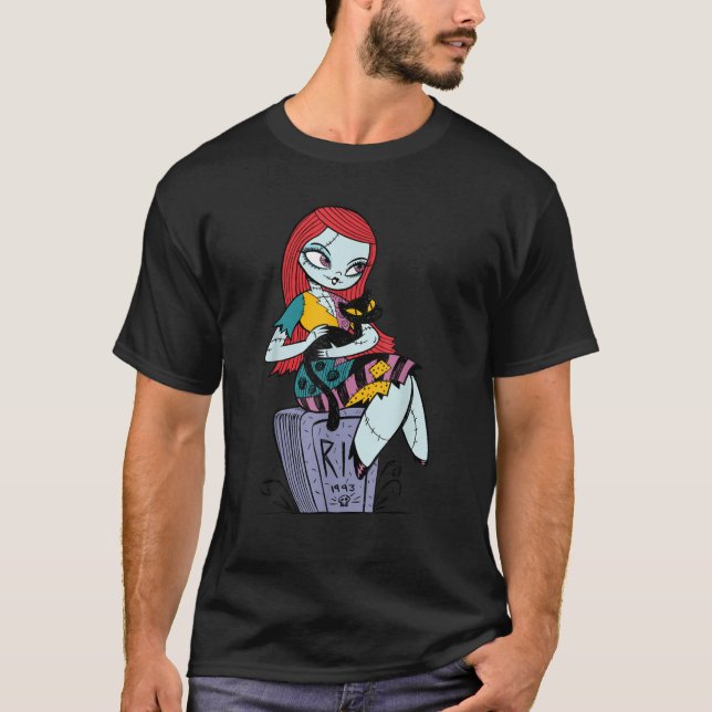 Disney The Nightmare Before Christmas Sally and Ca T-Shirt (Front)