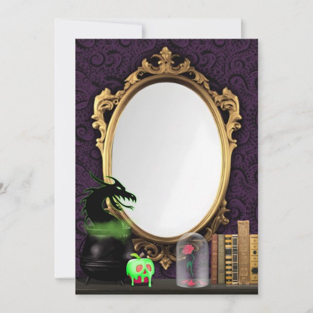 Disney Villains Invitation (Front)