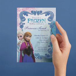 Disney's Frozen Birthday Party Invitation