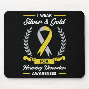 Disorder Awareness Deaf Aid Implant Asl Mouse Pad