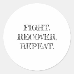 Disorder Recovery Anorexia Mental Health Awareness Classic Round Sticker