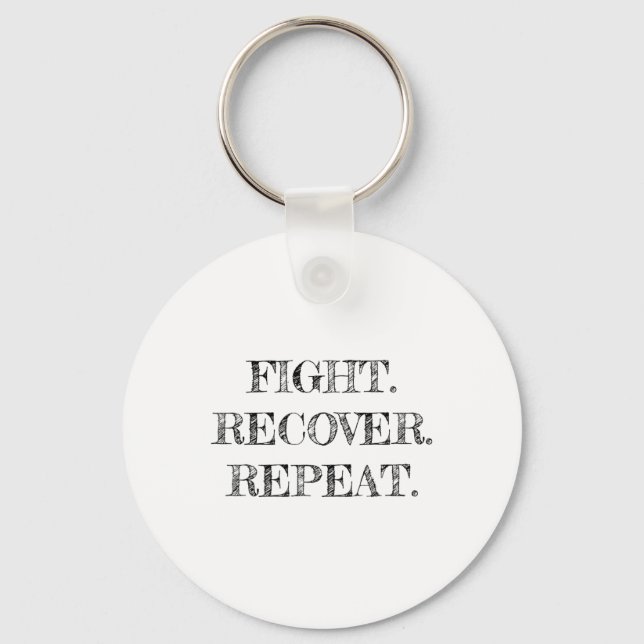Disorder Recovery Anorexia Mental Health Awareness Key Ring (Front)