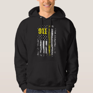 Dispatcher 911 First Responder USA Dispatcher Gift Hoodie