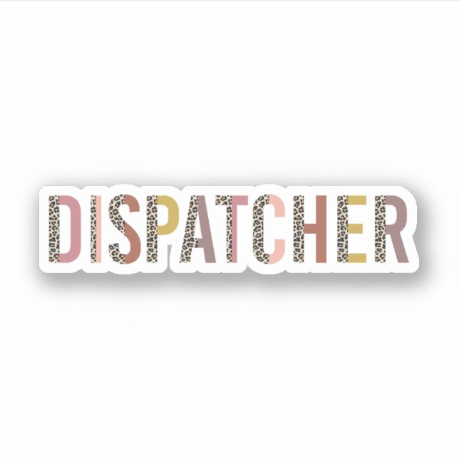 Dispatcher Leopard Print - Emergency Dispatcher (Front)