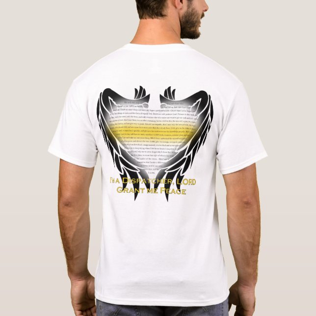 Dispatcher Prayer T-Shirt (Back)