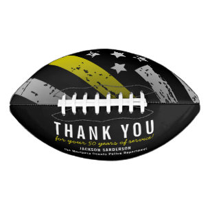 Dispatcher Retirement Anniversary Yellow Line Flag Football