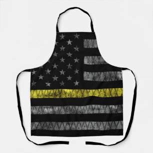 Dispatcher Thin Yellow Line Flag Apron