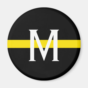 Dispatcher Thin Yellow Line Monogram Magnet